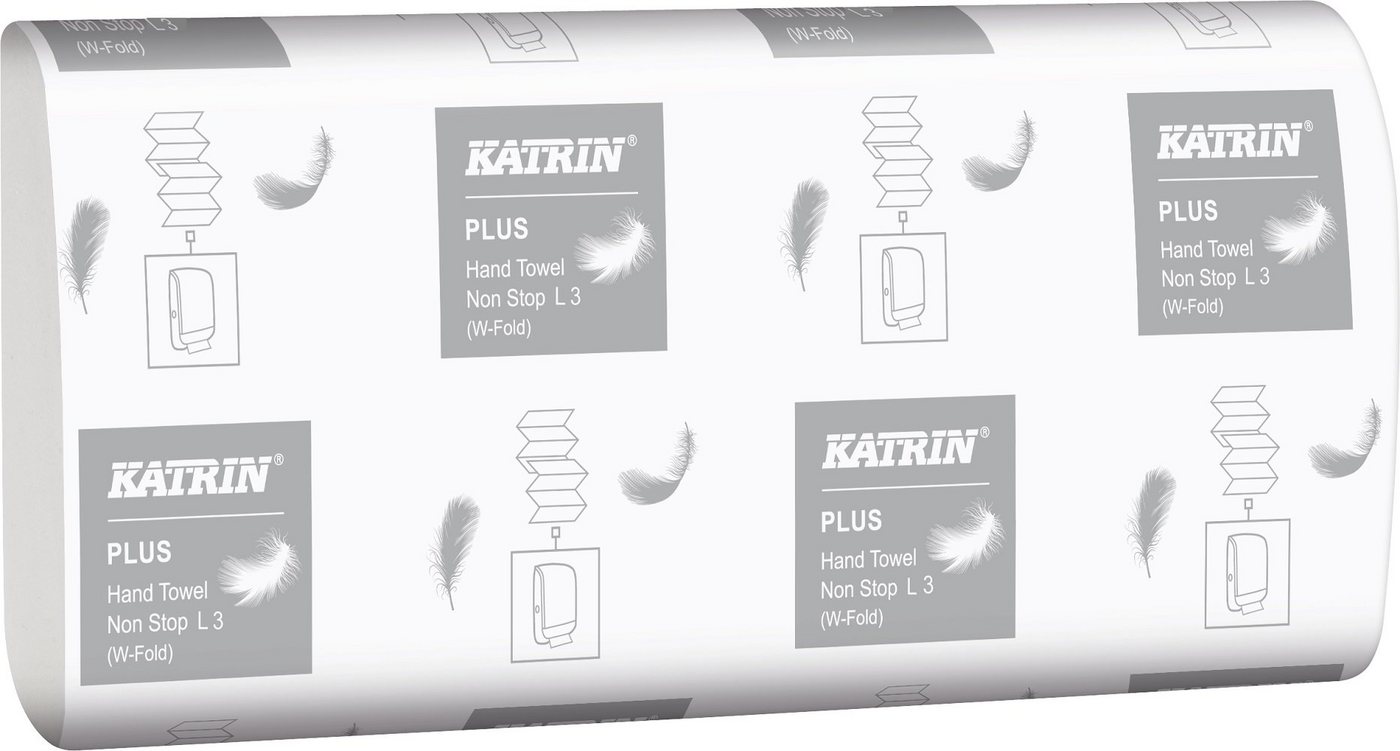 KATRIN Papierhandtuch KATRIN® 61600 PLUS Papierhandtuch W-fold L3 - 2.2 von KATRIN