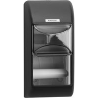 KATRIN Toilettenpapierspender 2 Rollen schwarz von KATRIN