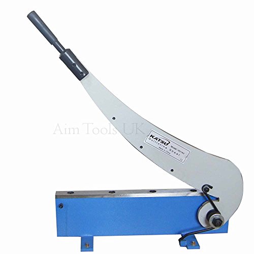 KATSU 500mm Guillotine Scheren Manuelle Platte Flache Metall Stahlblechschere, Heavy Duty Metallschere Metall-Cutter Stangenplatte Scher schneidet Blech Rebar Runde Lager 165163 von KATSU Tools
