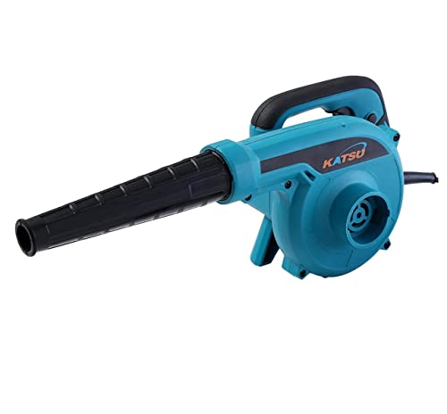 KATSU Gebläse Elektrischer Laubbläser 800W Staub-Laubbläser mit Turbo-Lüfter großes Volumen und Variabler Geschwindigkeit für BAU, Haus, Garten, Rasenpflege von KATSU Tools