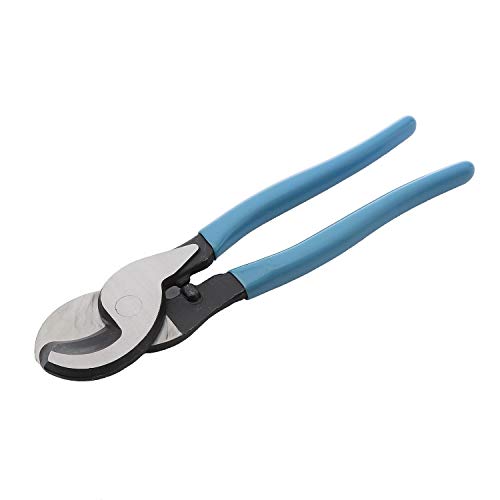 KATSU Kabelschere Kabelschneider Abisolierzange 250mm (10"), Hochleistungs Schneidezange für Aluminium Kupferdrähte 417345 von KATSU Tools