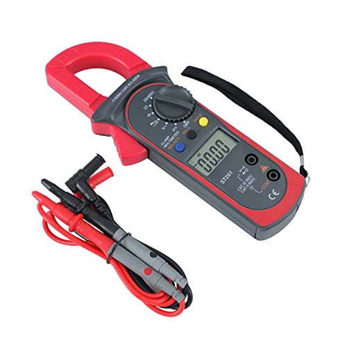 KATSU ST201 Stromzange Strommesszange 4000 Counts Digitale Multimeter Auto Ranging Strommessgerät DC/AC Spannung Strom, Kapazität Widerstand Kontinuität Diodentester von KATSU Tools