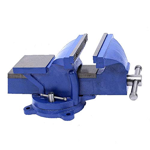 KATSU Schraubstock 4" 100mm 6,8kg, Robuste 360 Grad Drehbare Basis Drehmaschine Fräsmaschine Tisch Werkbankklemme für Mechaniker und Ingenieure 402342 KATSU Schraubstock 4" 100mm 6,8kg, Robuste 360 Grad Drehbare Basis Drehmaschine Fräsmaschine Tisch Werkbankklemme für Mechaniker und Ingenieure 402342 von KATSU Tools