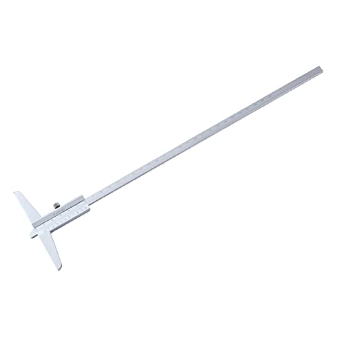 KATSU Tiefenmessschieber 0–300mm 0,02 mm Genauigkeit Metrisches Tiefenmess-Messschieber Messwerkzeug 401174 von KATSU Tools