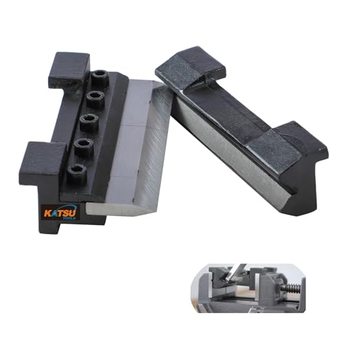 KATSU Tools 125 mm Schraubstockhalterung, Metall-Bremsbiegebefestigung, Biegekapazität 14 Ga/2 mm Baustahl und 3 mm Aluminium, Modell 165159 von KATSU Tools
