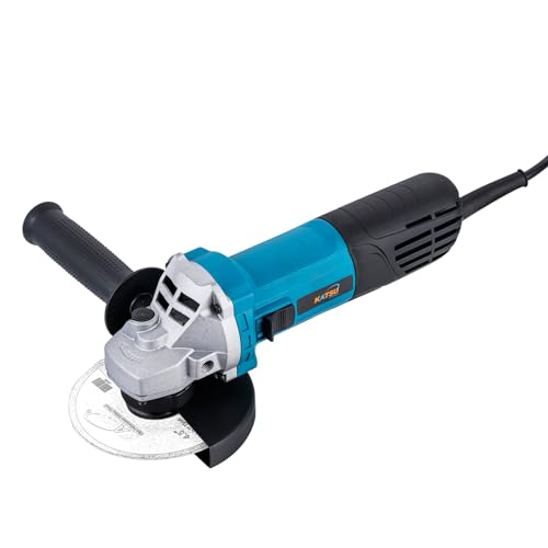 KATSU Tools Elektrischer Winkelschleifer, 115 mm, 720 W, für Mauerwerk, Beton, Fliesen, Metall, Stahl, Schleifen, Polieren (Budget) 101676 von KATSU Tools