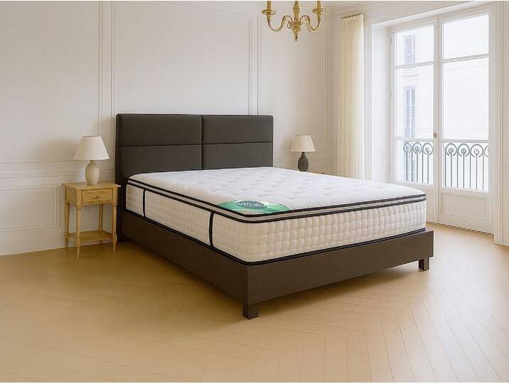 Matratze - 180 x 200 cm - Taschenfederkern 7 Zonen mit integriertem Topper und Bambusbezug 23 cm - TAREVO von NATUREA Matratze - 180 x 200 cm - Taschenfederkern 7 Zonen mit integriertem Topper und Bambusbezug 23 cm - TAREVO von NATUREA von KAUF-UNIQUE.de