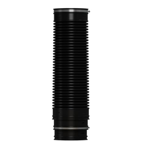 Flexibles Anschlussrohr RUROFLEX für Dunstrohre und Entlüfter - Verfügbar in DN 110-150 mm - Flexrohr Schlauch Reduzierstück Dachentlueftung Flexschlauch (U4506 - Ø125 → Ø125 / 110/100 [mm]) von KAUFDACH Alles für dein Dach