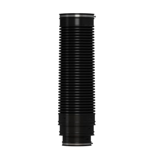 Flexibles Anschlussrohr RUROFLEX für Dunstrohre und Entlüfter - Verfügbar in DN 110-150 mm - Flexrohr Schlauch Reduzierstück Dachentlueftung Flexschlauch (U6106 - Ø150 → Ø160 / 150/125 [mm]) von KAUFDACH Alles für dein Dach