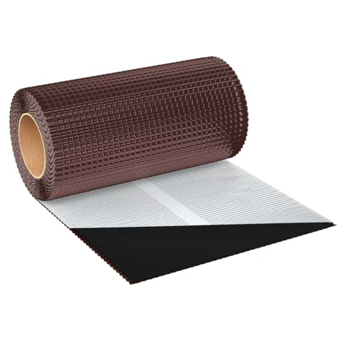 KAUFDACH® FLEX STANDARD PB Selbstklebendes profiliertes Bleiband für Kaminanschlüsse (Braun RAL8017) von KAUFDACH Alles für dein Dach