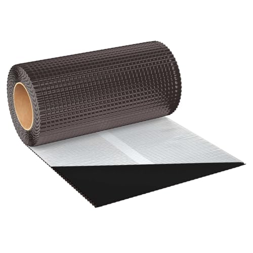 KAUFDACH® FLEX STANDARD PB Selbstklebendes profiliertes Bleiband für Kaminanschlüsse (Dunkelbraun RAL8019) von KAUFDACH Alles für dein Dach