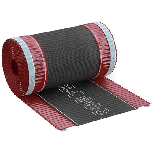 KAUFDACH® ROLL ECCO Firstband 5lfm Firstrolle Dachfirst Gratrolle Dachfirst RAL3011 (Kirsche) (Firstband - Breite 180 mm) von KAUFDACH Alles für dein Dach