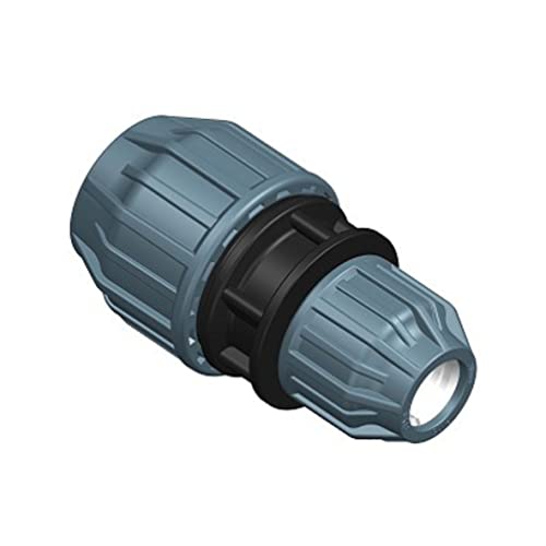 Elysee PP-Fitting, Reduzier - Kupplung, Kupplung-Reduziert 25mm - 16mm für PE-Rohr, DVGW, Trinkwasserzertifiziert von KAUFDAS