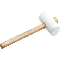 Kaufmann - Gummihammer weiß Kopfdurchmesser 65 mm mit Eschenstiel Kaufmann - Gummihammer weiß Kopfdurchmesser 65 mm mit Eschenstiel von KAUFMANN