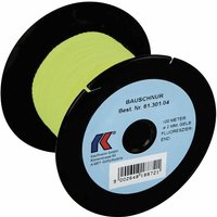 Kaufmann - Trassierschnur gelb fluoreszierend, leicht dehnbar, ø 2mm Länge 100 m Kaufmann - Trassierschnur gelb fluoreszierend, leicht dehnbar, ø 2mm Länge 100 m von KAUFMANN