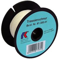 Kaufmann - Trassierschnur weiß, leicht dehnbar, ø 3 mm Länge 100 m Kaufmann - Trassierschnur weiß, leicht dehnbar, ø 3 mm Länge 100 m von KAUFMANN
