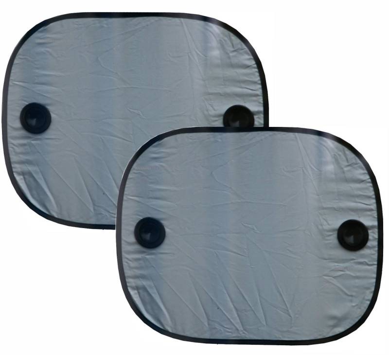 KAUFMANN Sonnenschutz-Fensterfolie 2 Stück schwarze Kinder Sonnenschutz Blenden á 44 cm Sonnenblende von KAUFMANN