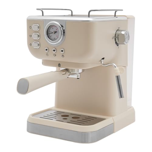 KAUITOPU Kaffeemaschine 20Bar, Espressomaschine mit Milchdampfstab 2-in-1 Espresso Siebträgermaschine Espresso-Maschine für Latte und Cappuccino von KAUITOPU