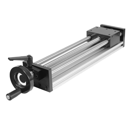 Manueller Schiebetisch Linear Rail, Guide Kugelschraube Lineartisch Manueller Linearführungsschlitten mit Basis von KAUITOPU