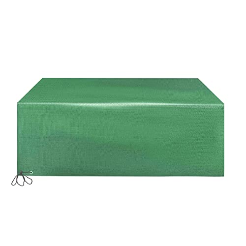 KAV 3-Sitzer-Gartenbank-Abdeckung, Schutzfolie Gartenmöbel, wasserdicht, UV-beständig, Grün (162 x 66 x 90 cm) von KAV