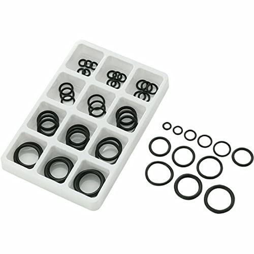 KAV 50-teiliges O-Ring-Dichtungsring-Set aus Gummi für Sanitär, Werkstatt, Auto, Garage, Rohrleitung, elektrische Wartung von KAV