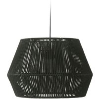 Cantia Lampenschirm für Deckenlampe aus Baumwolle schwarz ø 36,5 cm - Kave Home von KAVE HOME