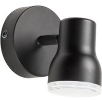 Kave Home - Tehila Wandlampe schwarz - Schwarz von KAVE HOME