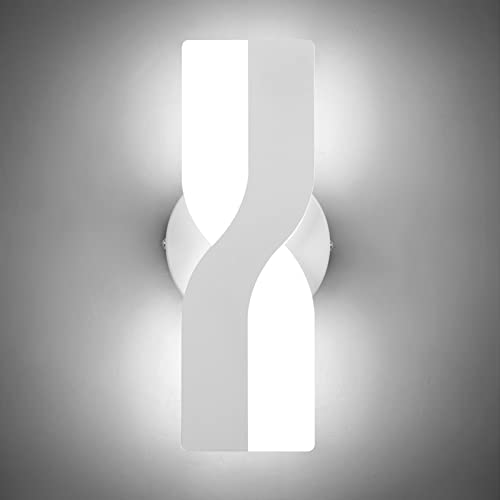 KAWELL 12W Modern Wandleuchte LED Dimmbar Innen Wandlampe LED Wandbeleuchtung für Schlafzimmer Nachttisch Wohnzimmer Flur Lounge Treppen Korridor von KAWELL