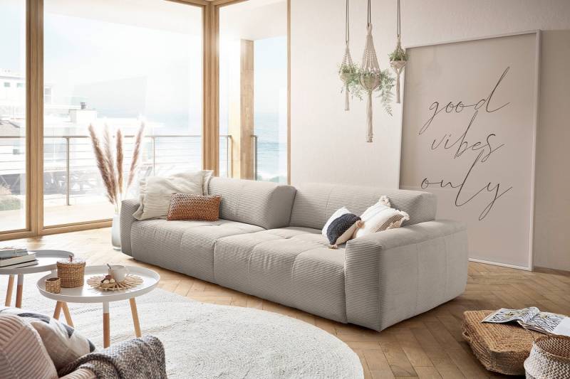 KAWOLA 3-Sitzer PALACE, Big Sofa Couch mit Sitztiefenverstellung Cord 298x120 cm KAWOLA 3-Sitzer PALACE, Big Sofa Couch mit Sitztiefenverstellung Cord 298x120 cm von KAWOLA
