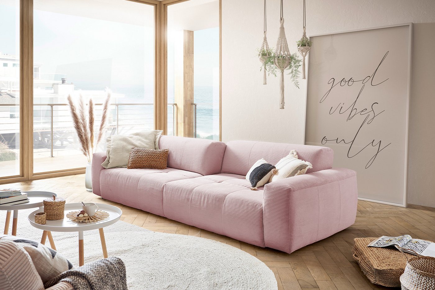 KAWOLA 3-Sitzer PALACE, Big Sofa Couch mit Sitztiefenverstellung Cord 298x120 cm KAWOLA 3-Sitzer PALACE, Big Sofa Couch mit Sitztiefenverstellung Cord 298x120 cm von KAWOLA