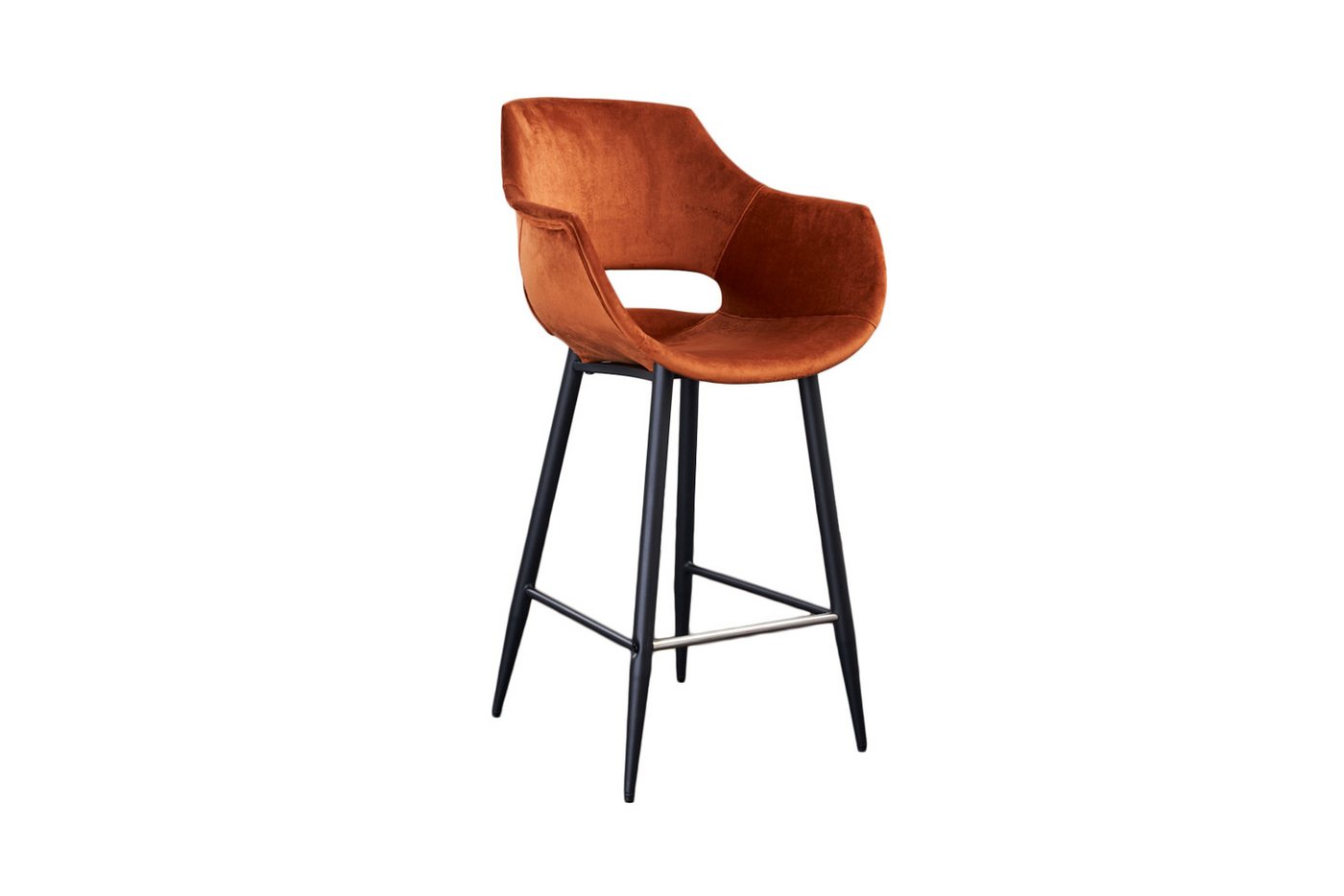KAWOLA Barhocker ZAJA Samt Bezug Barstuhl - Bequem & Modern - Thekenhocker, Moderner Barhocker, Velvet, Sitzhöhe 76cm, Industrial Design KAWOLA Barhocker ZAJA Samt Bezug Barstuhl - Bequem & Modern - Thekenhocker, Moderner Barhocker, Velvet, Sitzhöhe 76cm, Industrial Design von KAWOLA