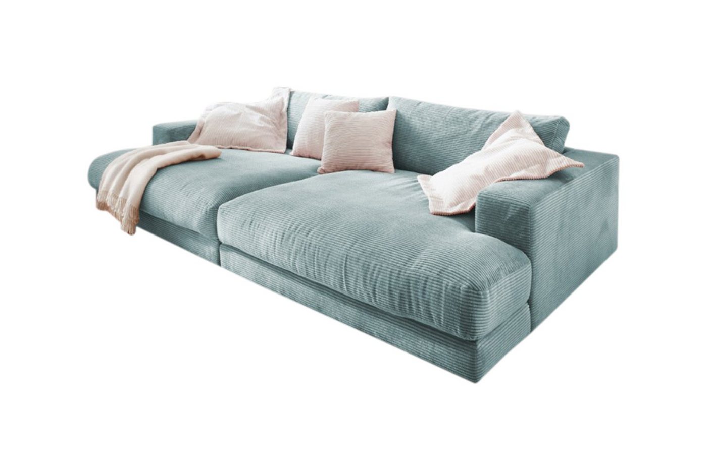 KAWOLA Big-Sofa MADELINE, Stoff od. Cord, versch. Tiefen und versch. Farben von KAWOLA