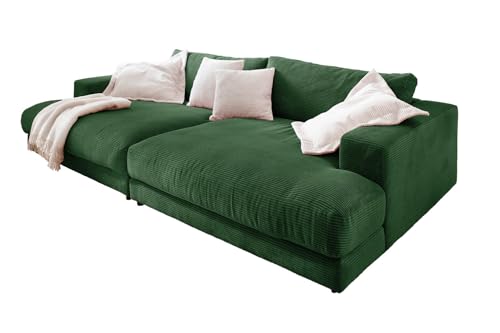 KAWOLA Big Sofa Megasofa Madeline - Couch XXL, Sofa Modern, Wohnlandschaft Cord Smaragd KAWOLA Big Sofa Megasofa Madeline - Couch XXL, Sofa Modern, Wohnlandschaft Cord Smaragd von KAWOLA