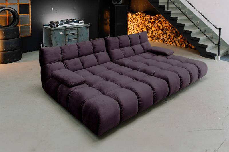 KAWOLA Big-Sofa VIVIEN Riesensofa Velvet - Entspannung pur - Modernes Wohnen, XXL Couch mit Samt Bezug – Maximaler Komfort, Top Design KAWOLA Big-Sofa VIVIEN Riesensofa Velvet - Entspannung pur - Modernes Wohnen, XXL Couch mit Samt Bezug – Maximaler Komfort, Top Design von KAWOLA