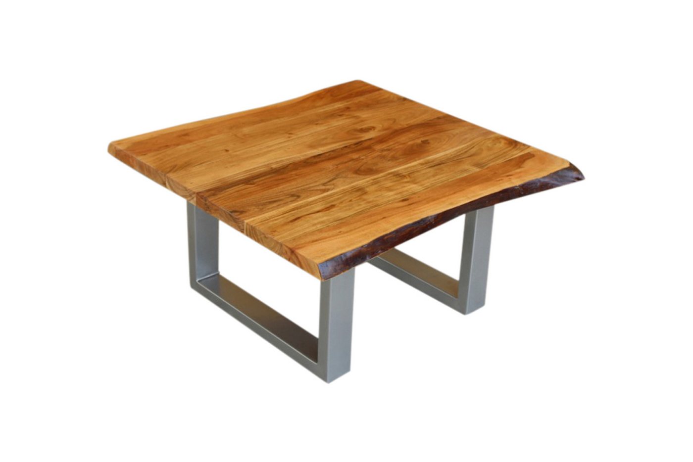 KAWOLA Couchtisch LORE, Akazie Massivholz natürliche Baumkante 80x80 cm KAWOLA Couchtisch LORE, Akazie Massivholz natürliche Baumkante 80x80 cm von KAWOLA