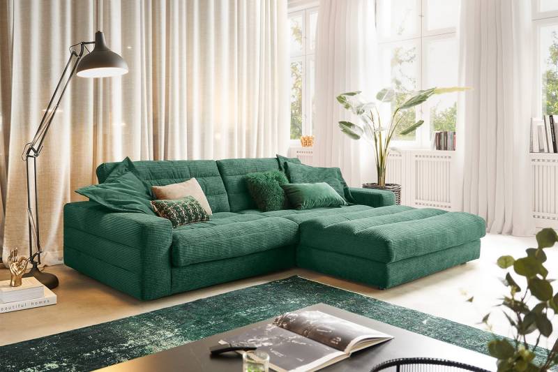 KAWOLA Ecksofa LANA, Couch L-Form rechts oder links versch. Größen und verschiedene Farben von KAWOLA
