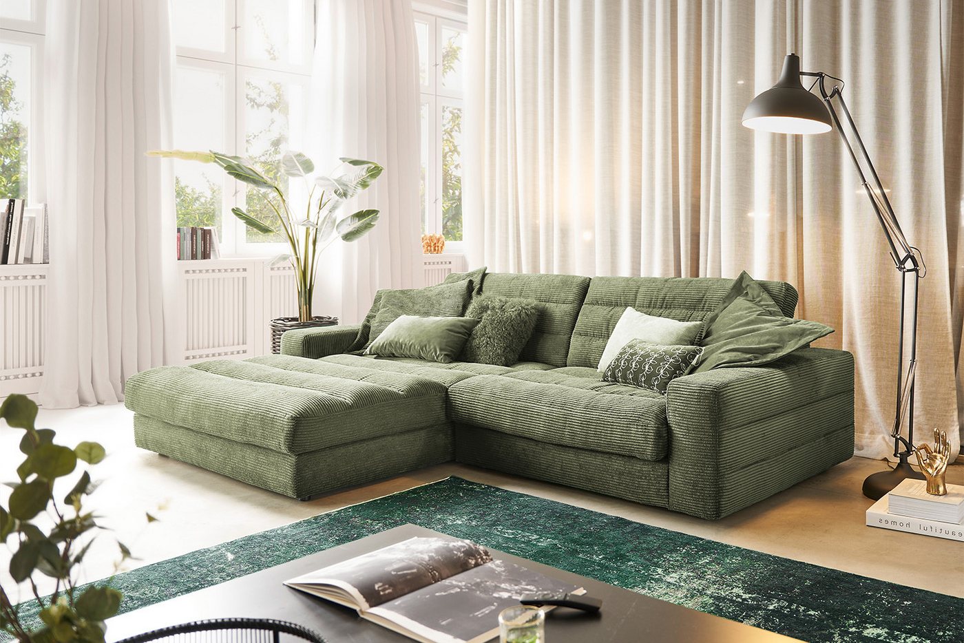 KAWOLA Ecksofa LANA, Couch L-Form rechts oder links versch. Größen und verschiedene Farben KAWOLA Ecksofa LANA, Couch L-Form rechts oder links versch. Größen und verschiedene Farben von KAWOLA