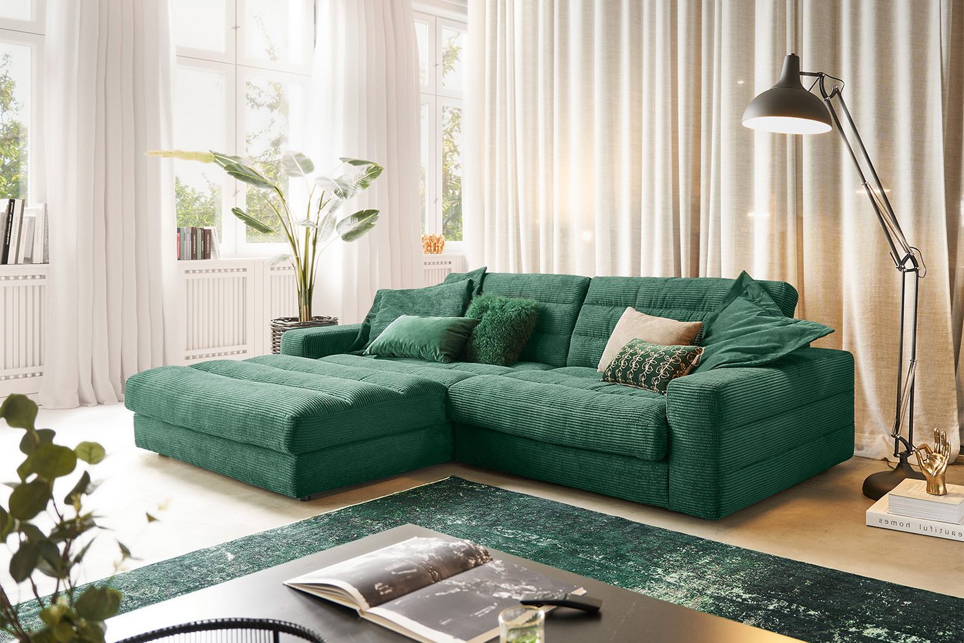 KAWOLA Ecksofa LANA, Couch L-Form rechts oder links versch. Größen und verschiedene Farben KAWOLA Ecksofa LANA, Couch L-Form rechts oder links versch. Größen und verschiedene Farben von KAWOLA