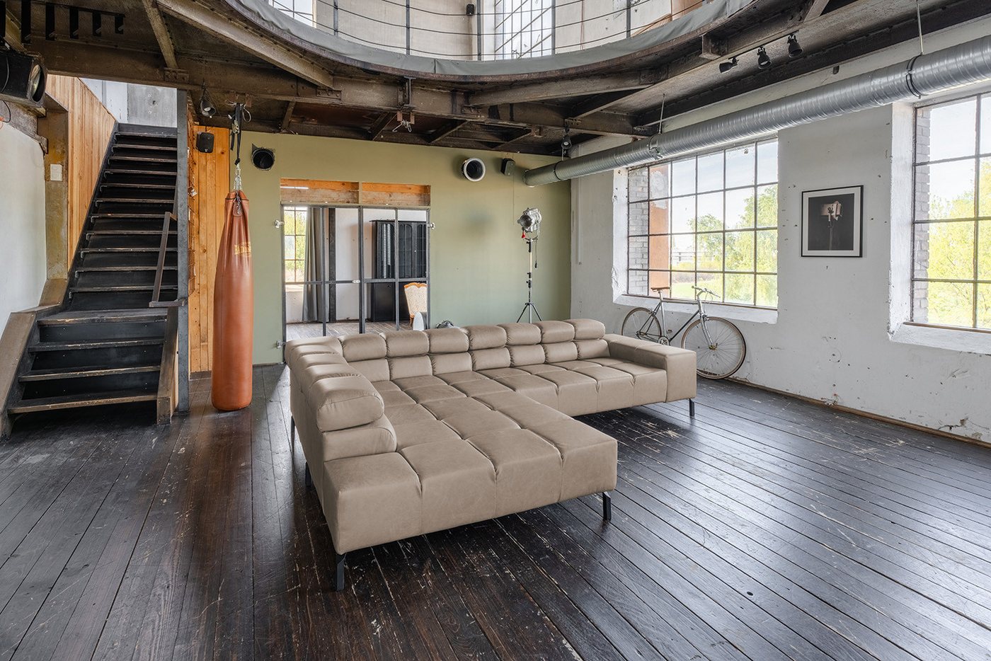 KAWOLA Ecksofa NELSON, L-Form rechts oder links Leder verschiedene Farben 321x216 cm KAWOLA Ecksofa NELSON, L-Form rechts oder links Leder verschiedene Farben 321x216 cm von KAWOLA