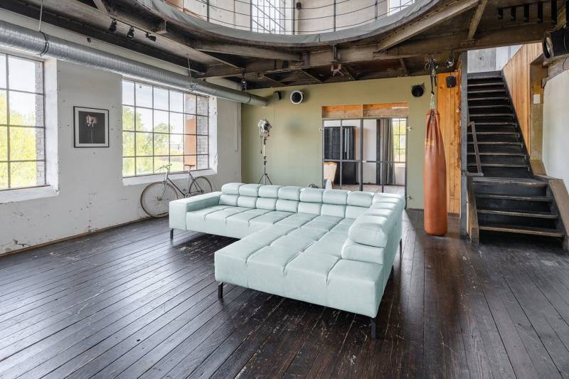 KAWOLA Ecksofa NELSON, L-Form rechts oder links Leder verschiedene Farben 321x216 cm von KAWOLA