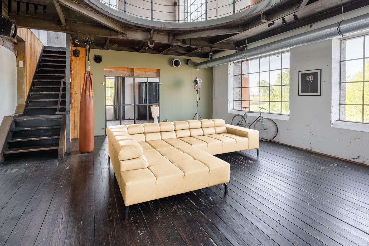 KAWOLA Ecksofa NELSON, L-Form rechts oder links Leder motorischer Sitzvorzug 321x216 cm KAWOLA Ecksofa NELSON, L-Form rechts oder links Leder motorischer Sitzvorzug 321x216 cm von KAWOLA