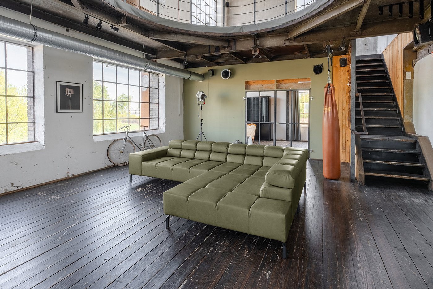KAWOLA Ecksofa NELSON, L-Form rechts oder links Leder motorischer Sitzvorzug 321x216 cm KAWOLA Ecksofa NELSON, L-Form rechts oder links Leder motorischer Sitzvorzug 321x216 cm von KAWOLA