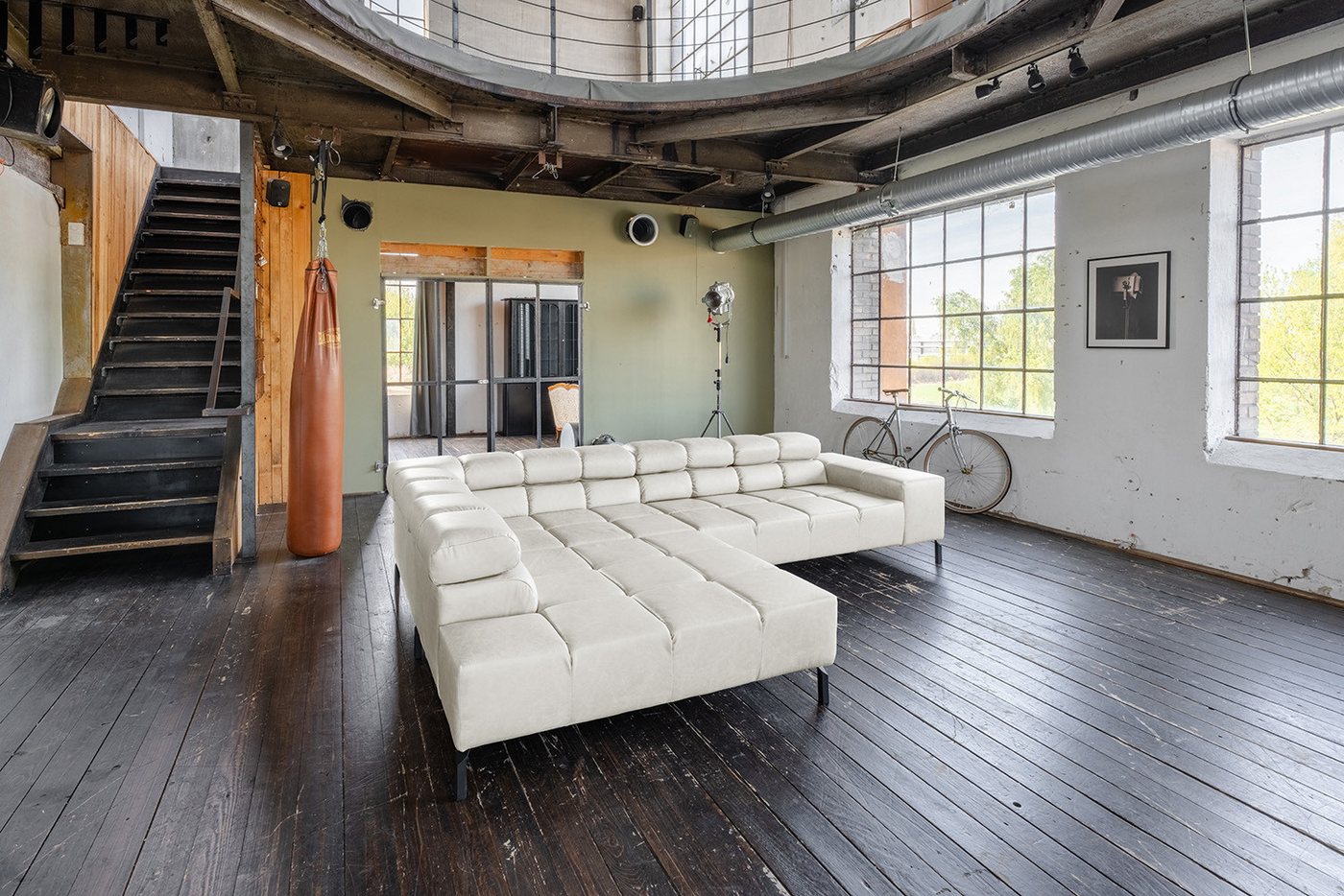 KAWOLA Ecksofa NELSON, L-Form rechts oder links Leder motorischer Sitzvorzug 321x216 cm KAWOLA Ecksofa NELSON, L-Form rechts oder links Leder motorischer Sitzvorzug 321x216 cm von KAWOLA