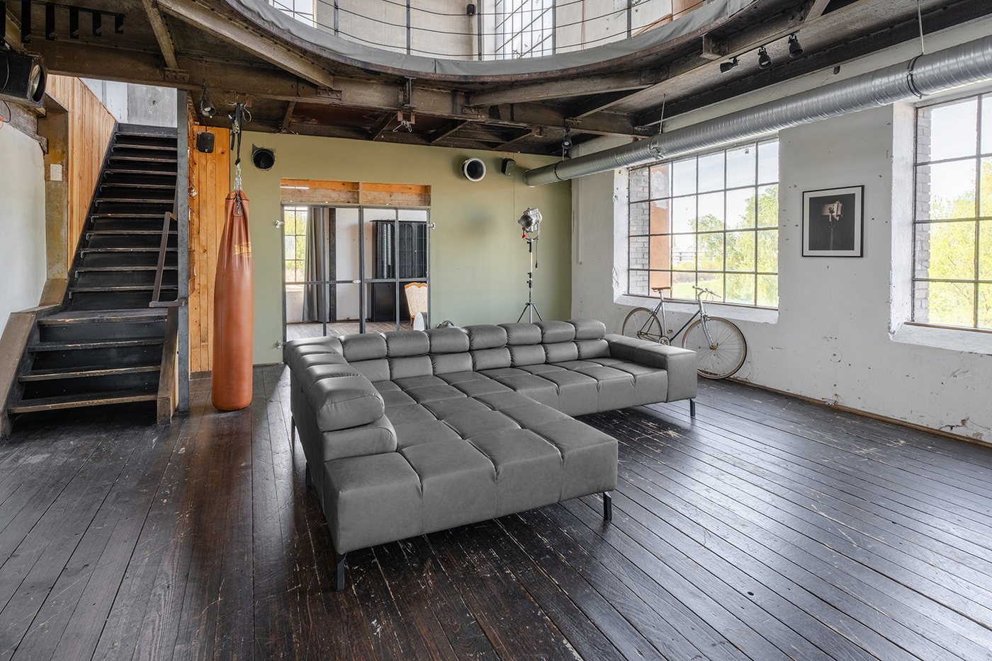 KAWOLA Ecksofa NELSON, L-Form rechts oder links Leder motorischer Sitzvorzug 321x216 cm KAWOLA Ecksofa NELSON, L-Form rechts oder links Leder motorischer Sitzvorzug 321x216 cm von KAWOLA