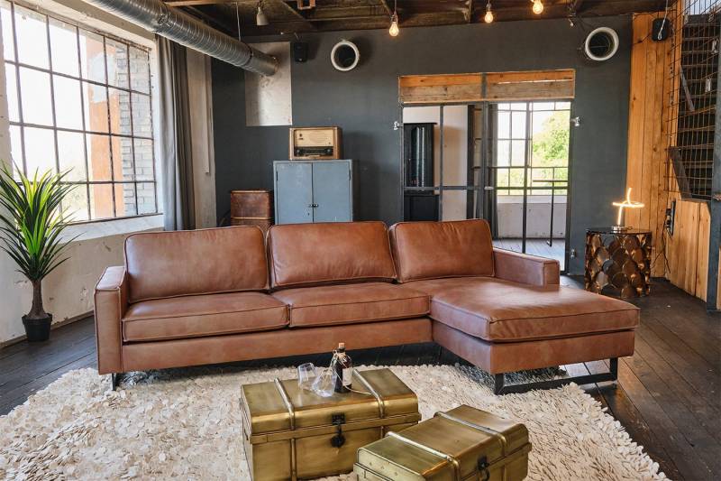 KAWOLA Ecksofa VILNIUS, Couch L-Form mit Longchair rechts oder links Lederfaserstoff KAWOLA Ecksofa VILNIUS, Couch L-Form mit Longchair rechts oder links Lederfaserstoff von KAWOLA