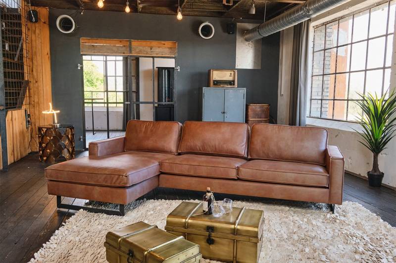 KAWOLA Ecksofa VILNIUS, Couch L-Form mit Longchair rechts oder links Lederfaserstoff KAWOLA Ecksofa VILNIUS, Couch L-Form mit Longchair rechts oder links Lederfaserstoff von KAWOLA