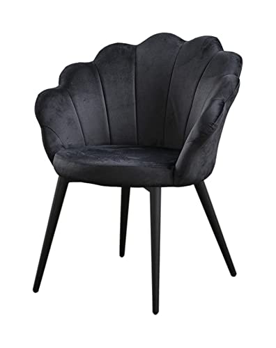 KAWOLA Esszimmer Stuhl Carla Esszimmermöbel Stühle, Moderne Stühle Esszimmer, Schreibtisch Stuhl, Velvet Gepolstert Fuß Schwarz von KAWOLA