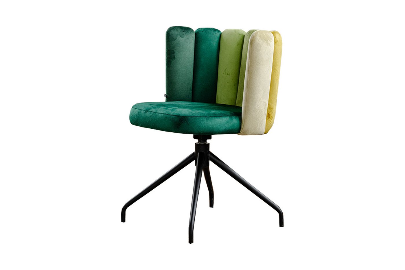 KAWOLA Esszimmerstuhl JADA Polsterstuhl - Bequemer Samt Stuhl - Drehbar (1 St), Eleganter Samtbezug. Velvet. Designstuhl. Stabil. Komfortabel von KAWOLA