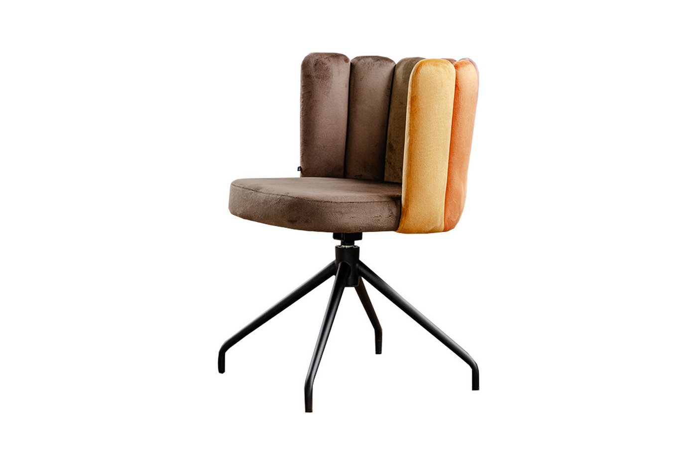 KAWOLA Esszimmerstuhl JADA Polsterstuhl - Bequemer Samt Stuhl - Drehbar (1 St), Eleganter Samtbezug. Velvet. Designstuhl. Stabil. Komfortabel von KAWOLA