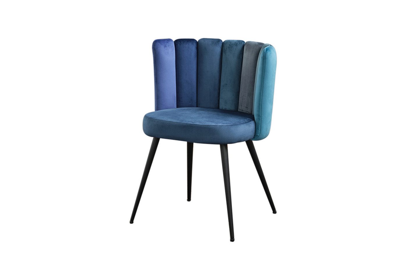 KAWOLA Esszimmerstuhl JADA Polsterstuhl - Bequemer Samt Stuhl - Elegant, Eleganter Samtbezug. Velvet. Designstuhl. Stabil. Komfortabel von KAWOLA